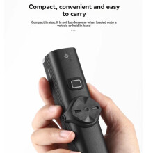 USB Rechargeable Bike Light 1200 Lumen Quick Release Bicycle Light High Bright Waterproof Headlight for Night Riding