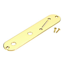 32mm Guitar Control Plate with Narrow Pots Hole Spacing and Angled  Slot for Tele Electric Guitar