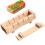 2X Trä Sushi Maker Risform Sushi Making Kit Set för Kökstillbehör Matlagningsverktyg 3