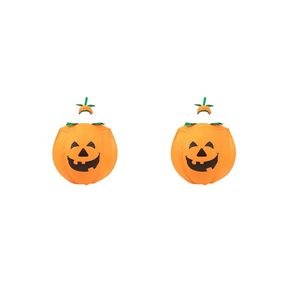 2X Pumpkin Inflatable Costume Adult Funny Dress Halloween Carnival Night Role Christmas Birthday Party Dress 6034127325528