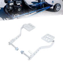 Go Kart Brake & Throttle Pedal Set with 71 Inch Steel Cable Replacement