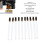 10pcs Brass Wire Brush Set for 3D Printer Nozzle Hot End, Curved Handle 5