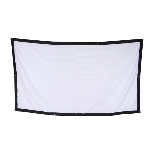 Knitterfreie Outdoor-Leinwand 16:9 1