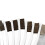 Brass Wire Brush Set Curved Handle 10pcs Nozzle 4
