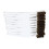 Brass Wire Brush Set Curved Handle 10pcs Nozzle 7