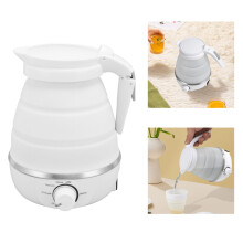 850W Faltbarer Elektrischer Reisetopf 600ml Silikon Automatisches Ausschalten