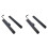 2X Single Lock Car  Slide Rail High Strength Adjustable  Slide Rail Assembly Kit for Loader Forklift Tractor B 1