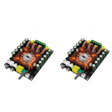 2X TDA7498E 2.0 High Power Digitale Versterkerprintplaat 160Wx2 Stereo Versterkerprintplaat Ondersteuning BTL 220W met Koelventilator