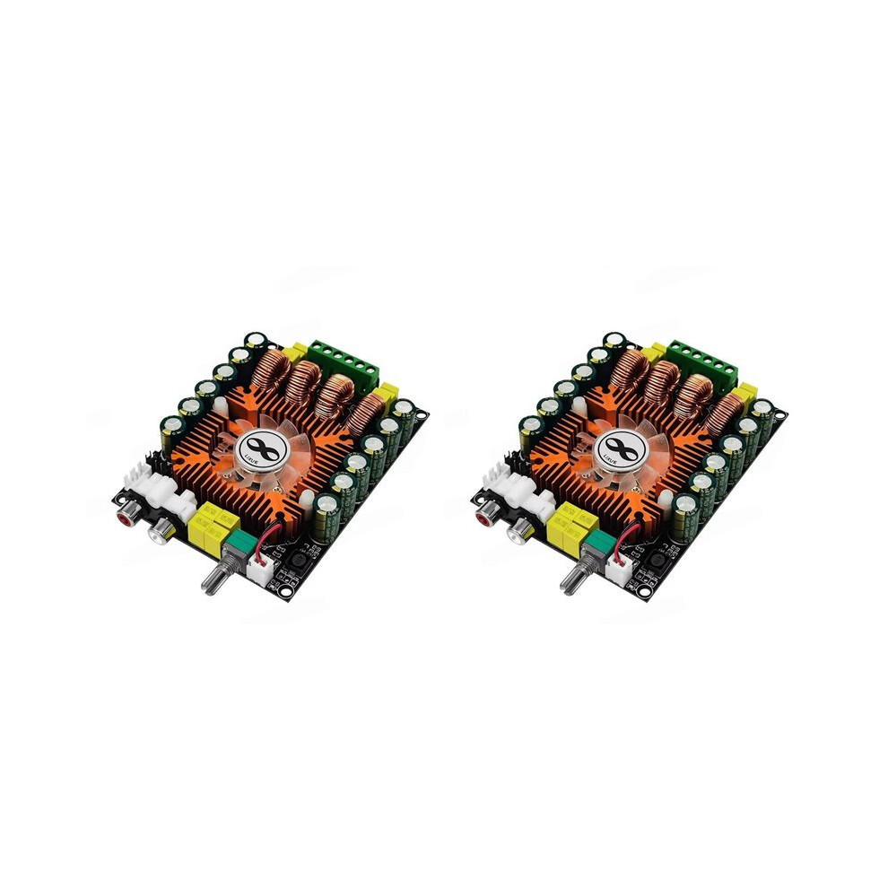 2X Tda7498e 2.0 High Power Digital Power Amplifier Board 160Wx2 Stereo Amplifier Board Support Btl 220W With Cooling Fan 6031252908374