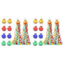 20 Confezioni di Coriandoli Poppers Colorati, Cracker di Carta Multicolore Senza Sporcare, Coriandoli da Lanciare A Mano per Compleanni, Matrimoni