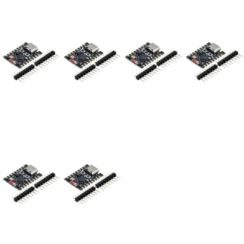 6 Sets of ESP32-C3 Development Boards Supermini Development Board Development Board WiFi Single-Core Processor