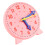 3 Pointer Linkage 24h Clock Teaching Pink 10cm 1