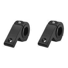 2X Universal Car Motorcycle Headlight Clamps Brackets Tube Clamp Kit for Truck Auto ATV Motorcycle Led Work Bar Lamp
