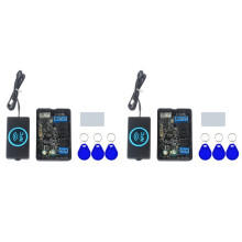 2X Fingerabdruck-Zugangscontroller NFC-Relaismodul Zur Steuerung Elektrischer Schlösser IC-Karte Induktionsschalter IC und NFC