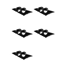 5pcs 52MM Car Glossy Black Gauge Pod Dash Mount Twin Gauge Meters Holder for Falcon BA BF 2002-2011