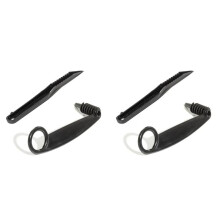 2X V-Förmiges Messer, Spiralschneider, zum Dekorieren Von Obst und Gemüse, Gezackter Musterschneider, V-Schneider und Spiralschneider