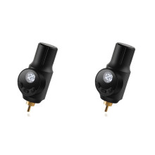 2X 1500MAh Tattoo Pen Battery LCD Screen RCA Interface Connector  Wireless Power Supply for Tattoo Rotary Machine