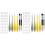 92pc Art Blending Stump Sketch Drawing Tools, Double Headed Drawing Art Blender Pencil Sketch Scraper Tools for Blending 1