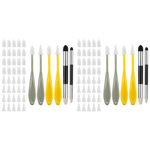 92pc Art Blending Stump Sketch Drawing Tools, Double Headed Drawing Art Blender Pencil Sketch Scraper Tools for Blending
