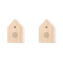 2X Bird Sound Box Bird Singing Speaker with Nature Sounds Animal Noise Machine for Bedroom Living Room Relaxation