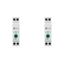 2X Ewelink 1P+N 63A 110V 220V WIFI Energiezähler KWh-Messung Leistungsschalter Zeitrelais Home Schutz