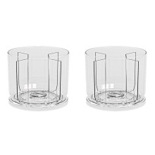 2X Getränkepaket-Organizer, 360 Drehbarer Drehteller für Getränkepulver, Wasserpaketbehälter Aus Acryl