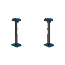 2X Bathroom Cabinet Door Install Support 19-44cm Height Adjustable Pulley Cabinet Support Pole Woodworking Installation