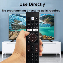 2X HTR-U27A HTR-U27E Ersetzt Sprachfernbedienung für 4K UHD Android TV LE32K6600SG LE65K6600UG LE58U6900HQGA