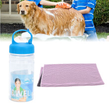 Kühltuch Eis Mikrofaser 76x27cm Weich Atmungsaktiv für Sport & Haustiere