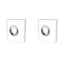 2X Menselijk Lichaamssensorlicht, Licht Gaat Uit Wanneer U de Slaapkamer Verlaat Nachtlampje Naast Het Bed Kastje Slaap Nachtlampje EU-Stekker