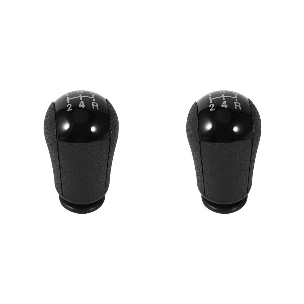 2X 5 Speed Manual Abs Car Shift Knob Focus Mondeo Mk3 Mustang S-Max ( Color: ) Black 6031618626515
