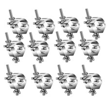 12Pack Stage Lights Clamp Aluminum Alloy Truss Light Clamps, for Tube / Pipe OD 28mm-36mm for Par Lights Spot Lights