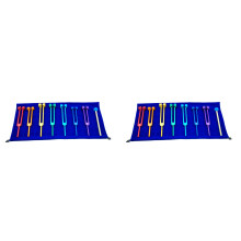 Stimmgabel Zur Heilung 14 Chakra-Sets für Meditation, Yoga, Energiebalance, Klangheilung, FrequenzheilgeräTe