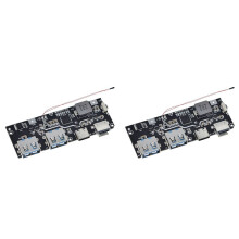 2X QC4 PD3.0 22,5-W-Powerbank-Modul 5-Port-2-Wege-Schnelllade-Mobile-Power-Modul-Leiterplatte DIY-Motherboard
