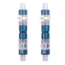 2st 20 mm Aquariumfilter, Waterslang, Stroomregeling, Dubbele Kraan, Snelsluiting, Aquariumfilter, Vervang Accessoires