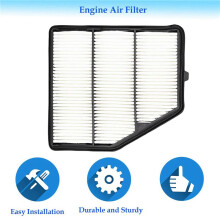 2X Filtre à Air Moteur CA12551 pour Altima 2,5 L 2019 2020 2021 2022 2023 2024 Remplace 165466CA0A