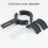 4Pcs Adjustable Motorcycle Headlight Holder Motorcycle Light Bracket Universal Headlight Spotlight Mount Bracket 38-60MM 3