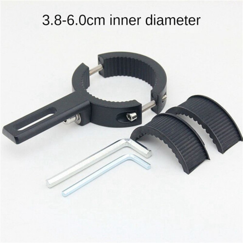 4Pcs Adjustable Motorcycle Headlight Holder Motorcycle Light Bracket Universal Headlight Spotlight Mount Bracket 38-60MM