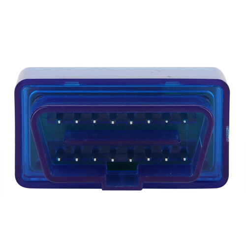 Mini BT OBD2 Car Diagnostic Scanner V2.1, Compact Blue, High Precision
