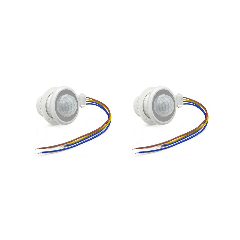 2X Motion Sensor Light Ac85-265V Pir Sensor For Lighting Delay Adjust Movement Detector Lamp 6032073247826