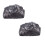 2X Hide A Key in Plain Sight in A Real Looking Rock/Stone, Holds Standard Sized Spare Keys 2