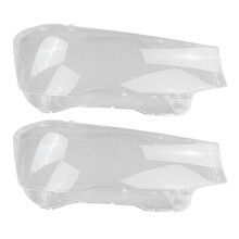2X Auto Faro Destro Borsette Ombra Della Lampada Trasparente Copriobiettivo Copertura del Faro per- X3 F25 X4 F26 2014 2015 2016 2017