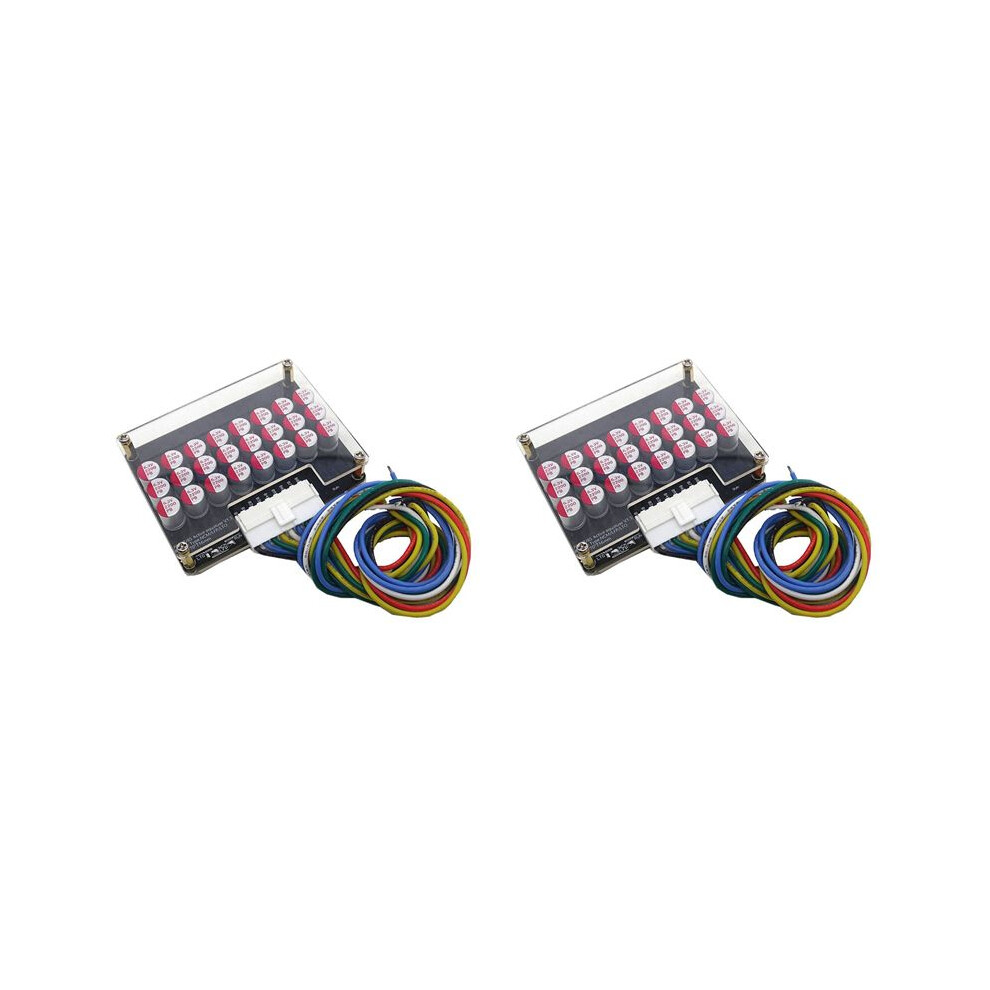 2X Whole Group Balancer 8S 5A Active Lithium Lifepo4 Battery Equalizer Transfer Capacitor Bms Board With Shell 6032408685941