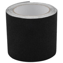 3X Non-Slip Stair Tape - Indoor & Outdoor Waterproof Safety Steps,80 Grit, Black,5M