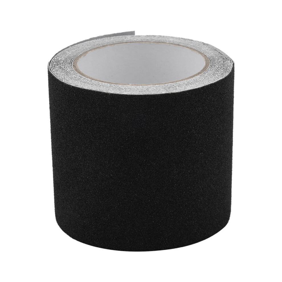 3X Non-Slip Stair Tape - Indoor & Outdoor Waterproof Safety Steps,80 Grit, Blackï¼5M 4713795897958