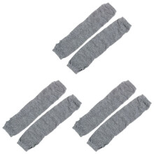 6X Fashion Women Lady Girls' Stretchy Soft Arm Warmer Long Sleeve Fingerless Gloves - Gray