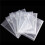 48 Pack Clear Plastic Envelopes  Envelopes Expandable Files Document Folders with Button & String Tie Closure A4 3