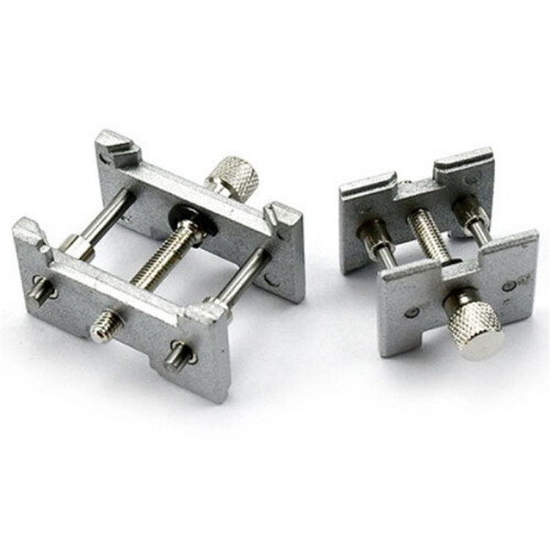 4 Set Metal Watch Movement Holder Fixed Base Multi Function for Watchmaker Watch Clamp Watches Repair Tools Accessories 2