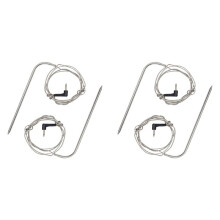 High-Temperature Meat Probe for Pellet Grills and Pellet Smokers for Pit Boss Grills, 4Pc Waterproof BBQ Probe