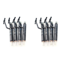 8 Pièces Ensemble D'Injecteur de Carburant Compatible 4JB1 Moteur Injecteur de Carburant + Buse KBAL-P001A DSLA153P009